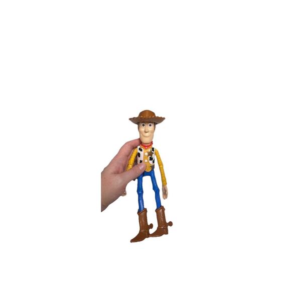 Disney Pixar Toy Story 4 Sheriff Woody 9” Poseable Action Figure Jointed Doll - Picture 3 of 6